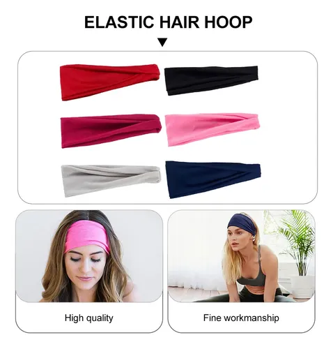 6 Diademas De Pelo Para Mujer, Bandanas De Maquillaje, Cabez