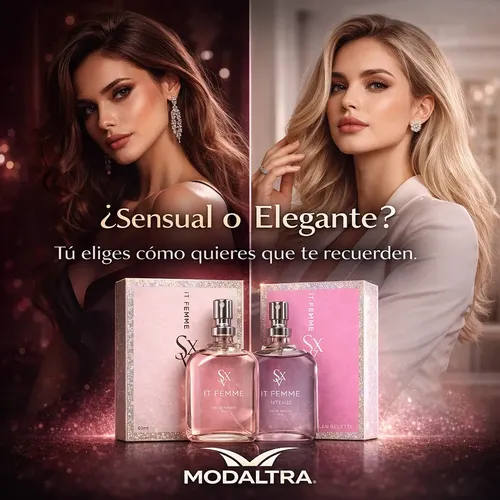 Combo Perfume Mujer Feromonas Femme Vainilla Floral Sexitive