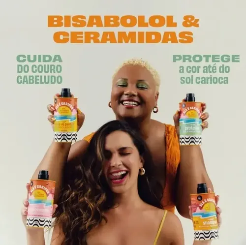 Leave In Pre Sol Proteina Ela E Carioca 500gr Lola Cosmetics