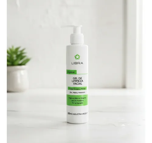 Libra Gel Limpieza Facial Piel Mixta/grasa Zinc Hamamelis