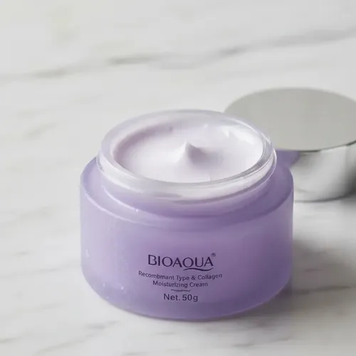 Crema Facial Colágeno Hidratante Antiage 50ml Bioaqua Todo Tipo De Piel Día/noche