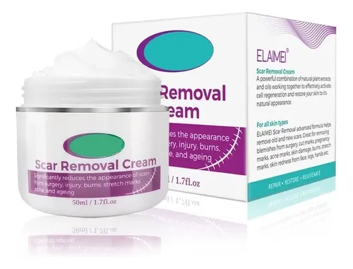 Crema For Eliminar Cicatrices Y Estrías, Alivio Y Quemaduras