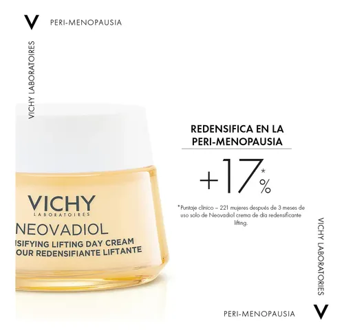 Crema Complejo Sustitutivo Vichy Neovadiol día para piel seca de 50mL 60+ años