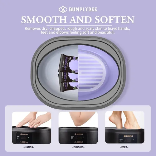 Parafina Lavanda Bumplybee Para Manos Y Pies (10 Repuestos)