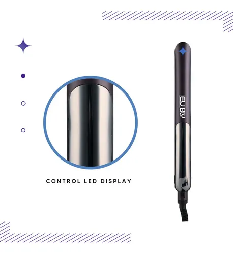 Planchita De Pelo Eurobeauty Slim Digital Led Eb-hs071