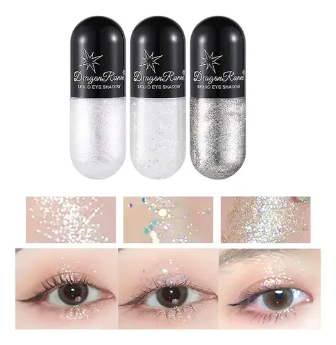 Shining Light De 3 Sombras Gel Con Glitter Dragon Ranee Color A