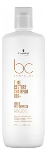 Shampoo Bonacure Time Restore Rejuvenece El Cabello 1l