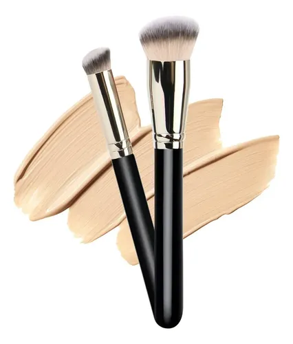 Brochas De Maquillaje Perfectas Para Base Y Corrector. /