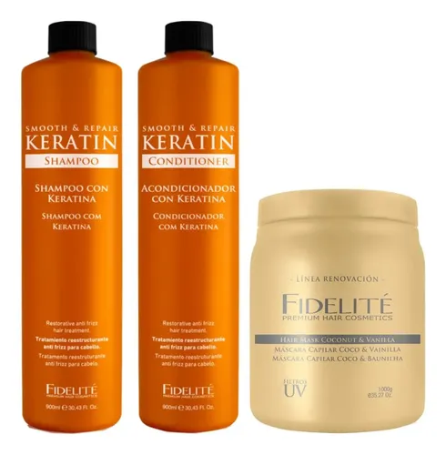 Fidelité Kit Renovación + Keratina X1lt
