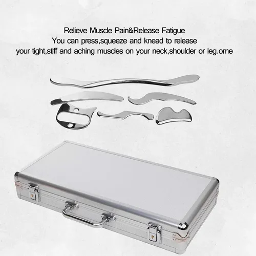 Juego De Herramientas Gua Sha 6 Piezas De Masaje Manual