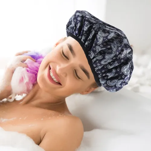 Gorro De Pelo Flexible Y Creativo Para Ducharse, Bañarse En