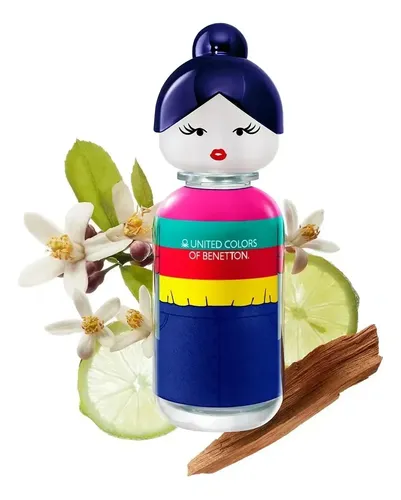 Estuche Perfume Benetton Sisterland Blue Neroli Edt 80ml
