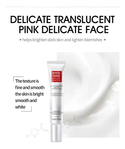 Crema Facial Hidratante For Manchas De Pigmento Aclarante