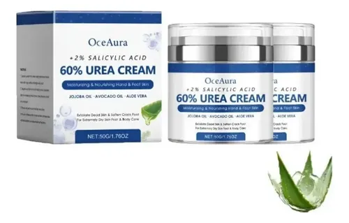 . 2pcscrema For Pies Con 60% De Urea Y 2% De Ácido -lys