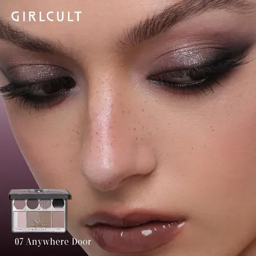 Paleta De Maquillaje Todo En Uno Girlcult, Acabado Mate Y Br