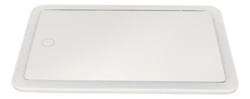 Espejo Rectangular Led Táctil Frío Usb 20 Cm Maquillaje