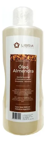 Oleo Aceite Masajes Almendras Nutritivo Corporal X 1l Libra Tipo De Envase Botella