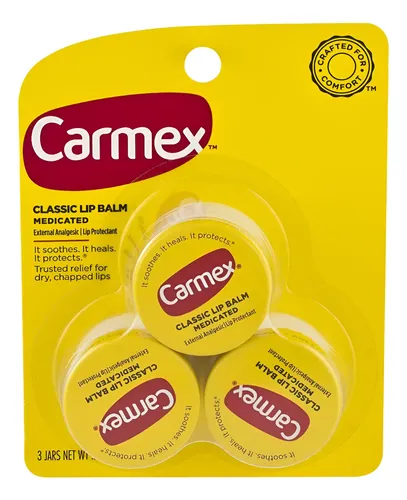 Balsamo Carmex Medicated X 3 Unidades Solo Envió