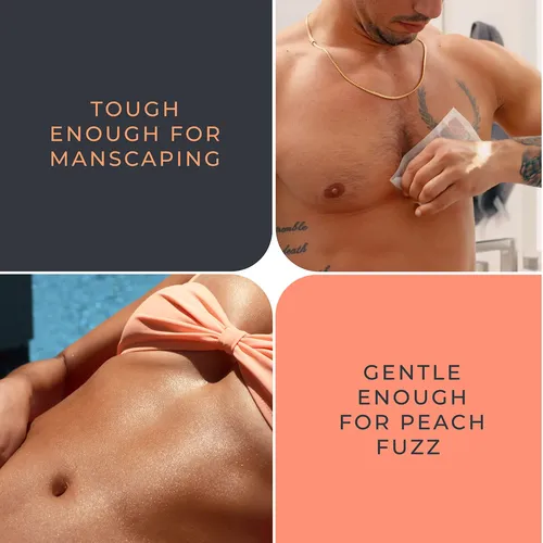 Wax Strips The Luxe Peach, Depilación Vegana, 40 Tiras