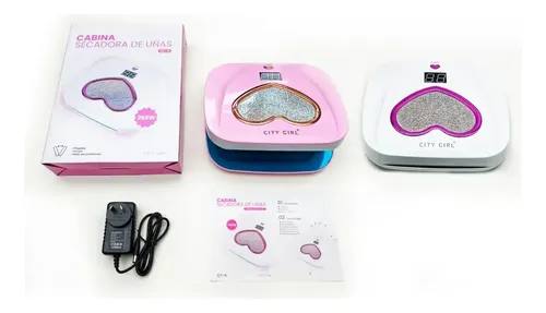 Lámpara Uv Led Cabina Uñas Semipermanentes City Girl 268w