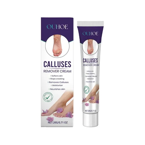 Práctica Crema Para El Cuidado De Los Pies Ouhoe, Suave E Hi