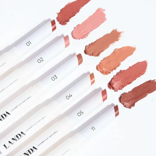 Labial Multipropósito – Mate I Landa – Cosmética Natural Color 03