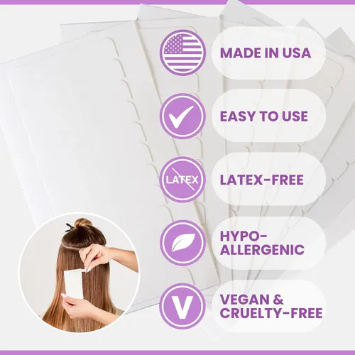 Cinta Para Extensiones De Cabello Big Kizzy Extra Hold, 144