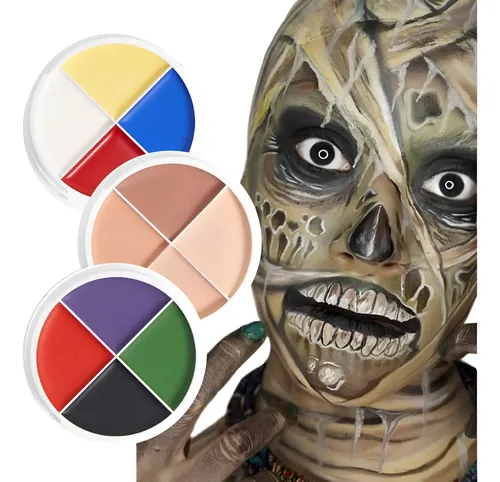 Paleta De Maquillaje Cremoso Artístico Bella Dersina Pack X3