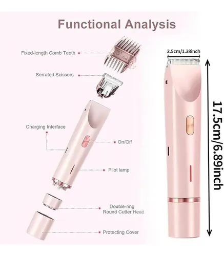 Electric Bikini Trimmer Tools For Women,waterproof,double