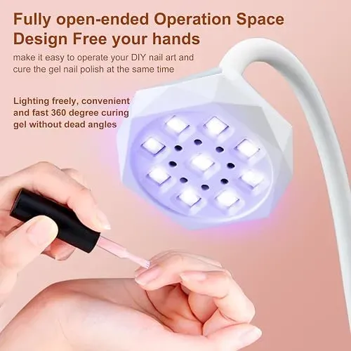 Lampara Uv Led Inalambrica Shinecai M2 36w Portatil Sensor 4