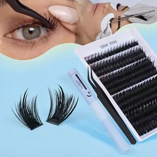 Extensiones De Pestanas En Racimo Coruscate 160d 260d De 12