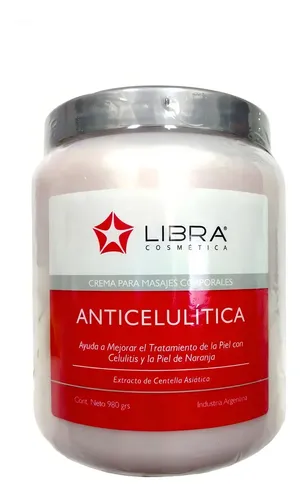 Crema Anticelulitis Libra 980g Centella Asiática