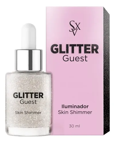 Gel Aceite Iluminador Corporal Glitter Guest Sexitive