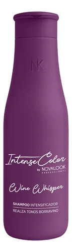 Shampoo Novalook Intense Wine Whisper Color Intensificador