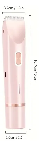 Rasuradora Eléctrica Mujer 2 En 1, Depiladora Usb Recargable