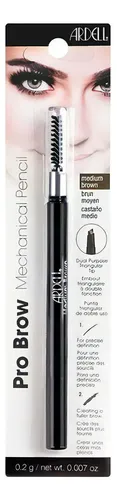Lápiz Cejas Mecánico Ardell Pro Brow Marrón Medio Punta Triangular