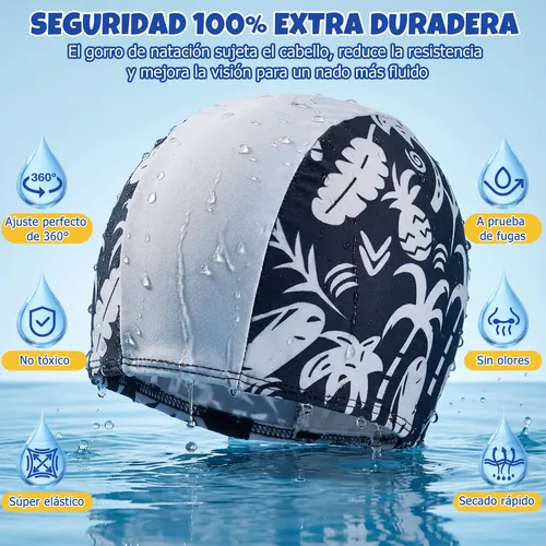 Kit Trajes De Baño Para Niños Gorro De Natación 9-14 Años