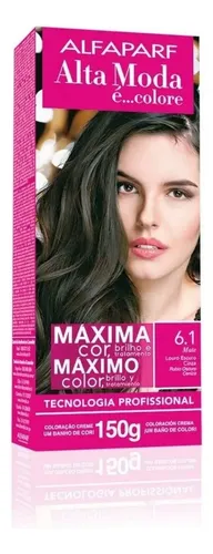 Tintura Alfaparf Alta moda é colore Pigmentos micronizados concentrados tono 6.1 rubio oscuro ceniza para cabello
