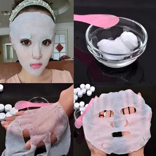 Mascara O Mascarilla Facial Pastilla Comprimida X100 Unidade Tipo De Piel Todo Tipo De Piel