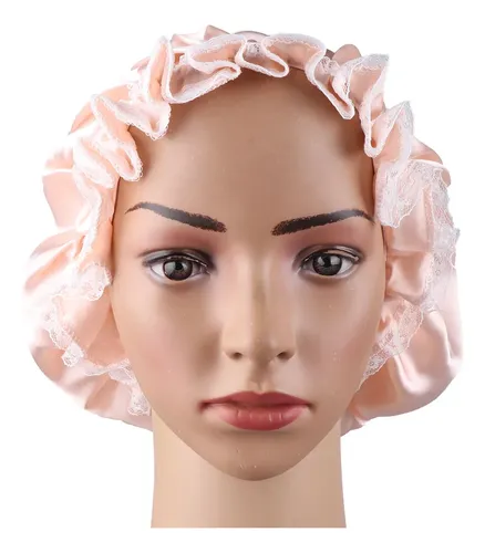 Gorro De Seda Elástica Para Dormir Y Baño