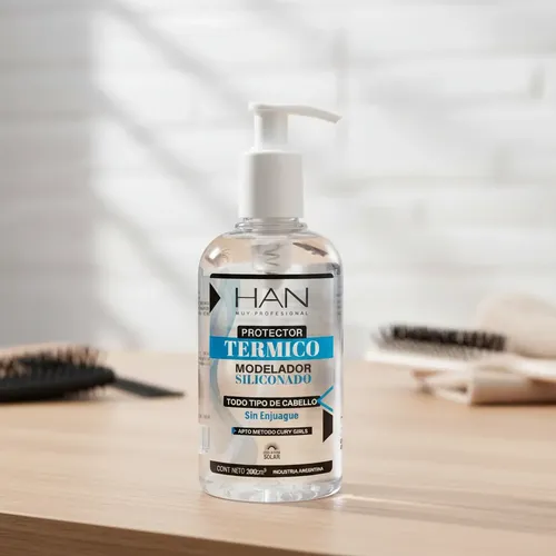 Protector Termico Han Modelador Siliconado S/enjuague 200 Ml