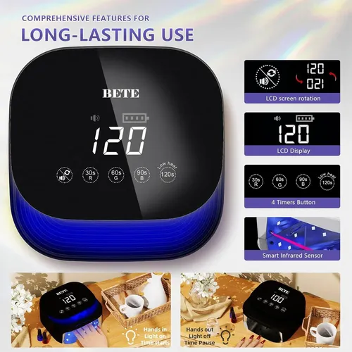 Lámpara Uv Led 60w Bete Con Sensor