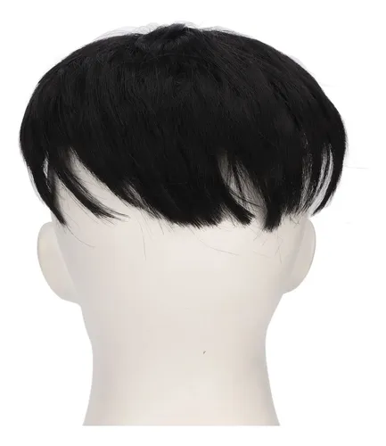 Peluca Corta Para Hombre Sintética Y Esponjosa Para Fiesta