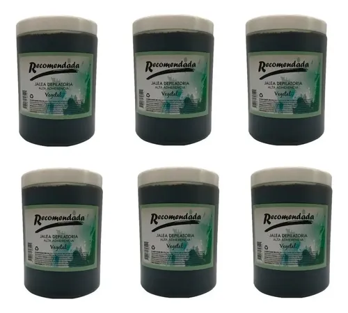 Cera Depilatoria Descartable Microondas Recomendada 1kg X 6