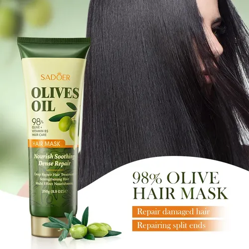 Mascarilla Capilar De Aceite De Oliva 250g Reparadora