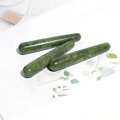 Rodillo Facial De Jade Xiuyan Para Masaje Mujer, Jade De Pho