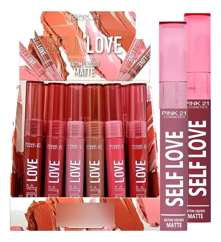 Labial Liquido Self Love Matte Pink21 Color Tono 12