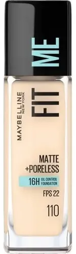 Maybelline – Fit Me Matte + Poreless Base Liquida Maquillaje