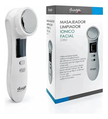 Duga Masajeador Limpiador Ionico Facial D350