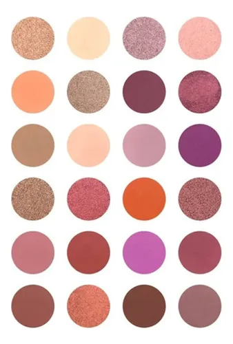 Paleta De 24 Sombras De Ojos Legally Nude